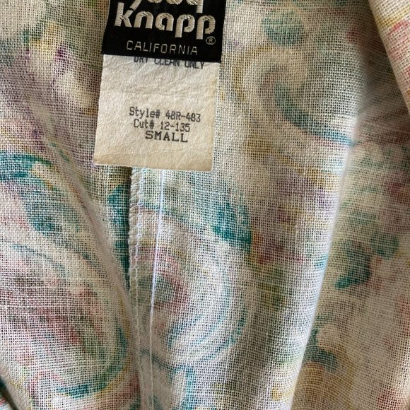 Vintage Judy Knapp Double Button Size S Blazer Top - Picture 4 of 8
